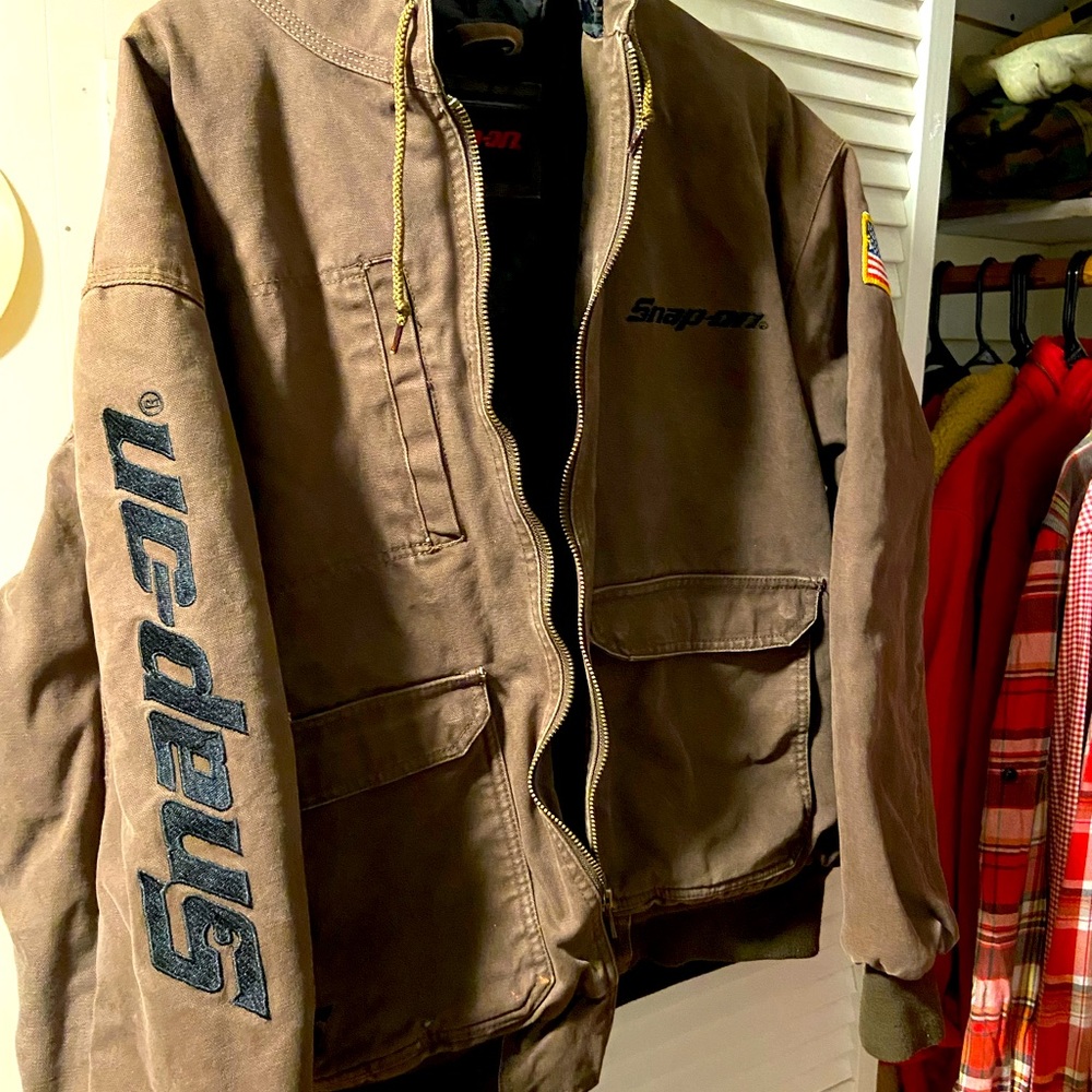 Snap-On Hooded Jacket xL